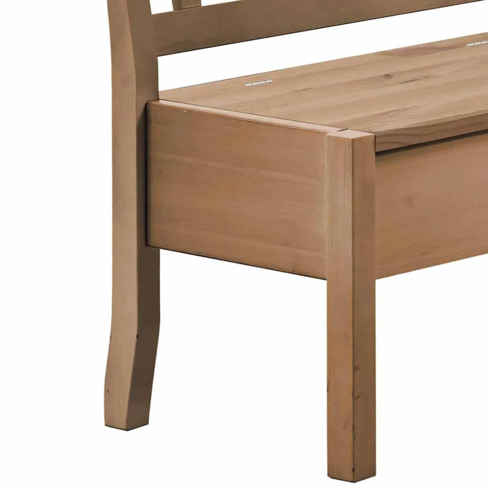 Massivholz Eckbank Giurgia aus Kiefer Landhaus