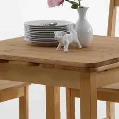 Massivholz Essgruppe Laticosia aus Kiefer (fünfteilig)