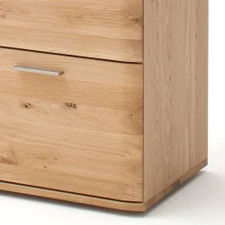 Massivholz Hochkommode aus Eiche - Mabasa