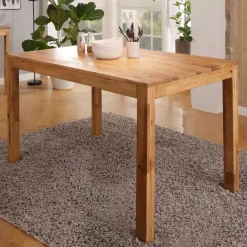 Massivholz Küchentisch aus geölter Wildeiche - Funky