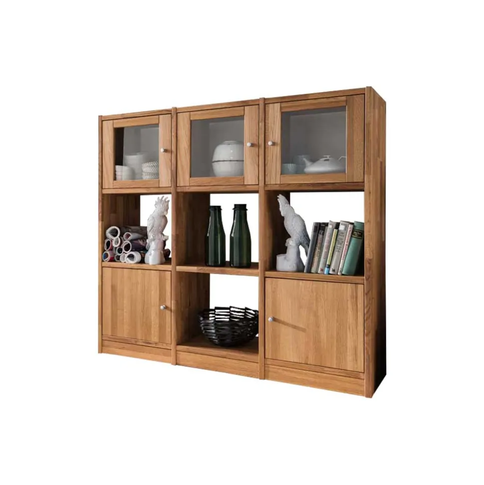 Massivholz Raumteiler Levronia aus Wildeiche geölt