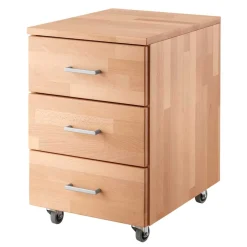 Massivholz Rollcontainer aus Buche - Bash