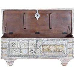 Massivholz Truhe im Orient Style - Varrion