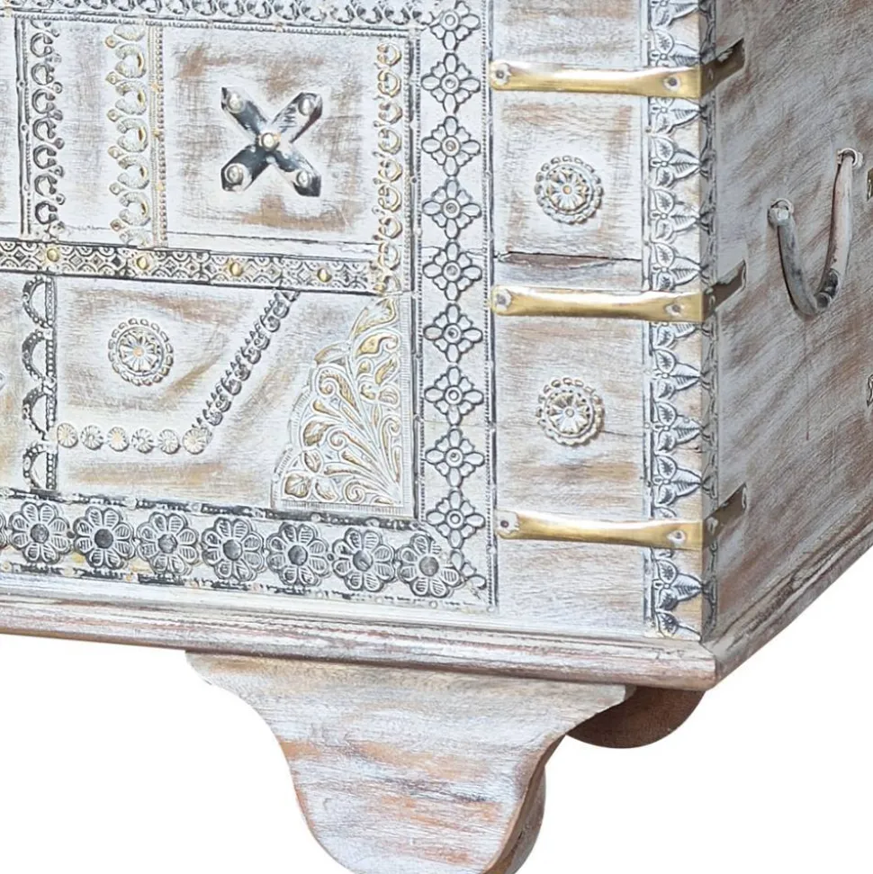 Massivholz Truhe im Orient Style - Varrion