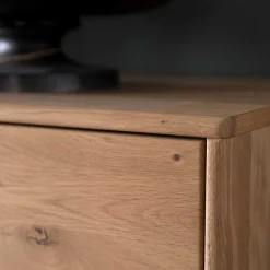 Massivholz Wohnwand Möbel Set - Assela (dreiteilig)