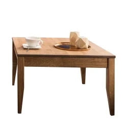 Massivholz Wohnzimmertisch in Eiche dunkel - Glenza