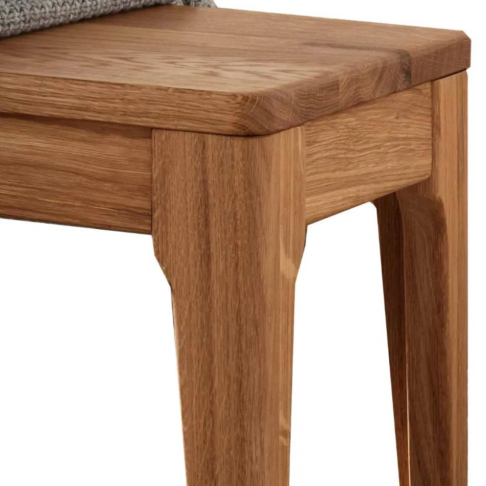 Massivholz-Bettbank aus Wildeiche - Babahira