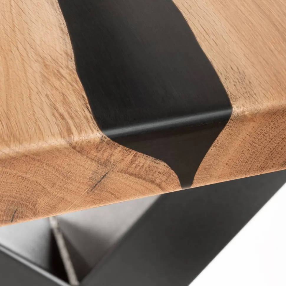 Massivholz-Essenstisch aus Wildeiche - Jyrasol