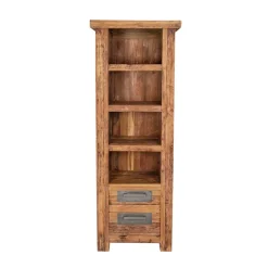 Massivholzregal Ragista aus Teak Recyclingholz