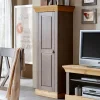 Massivholzschrank Cempino in Grau
