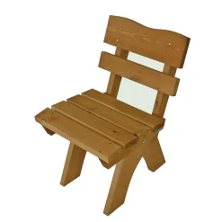 Massivholzstuhl Brixen für Garten
