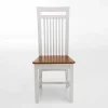 Massivholzstuhl Criasso im Landhausstil (2er Set)