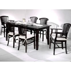 Massivholzstuhl Islando aus Akazie