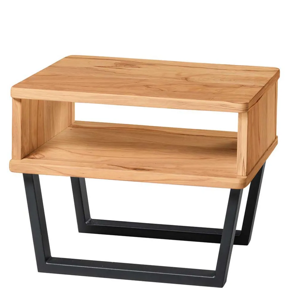 Material Mix Doppelbett aus Wildbuche - Syolino