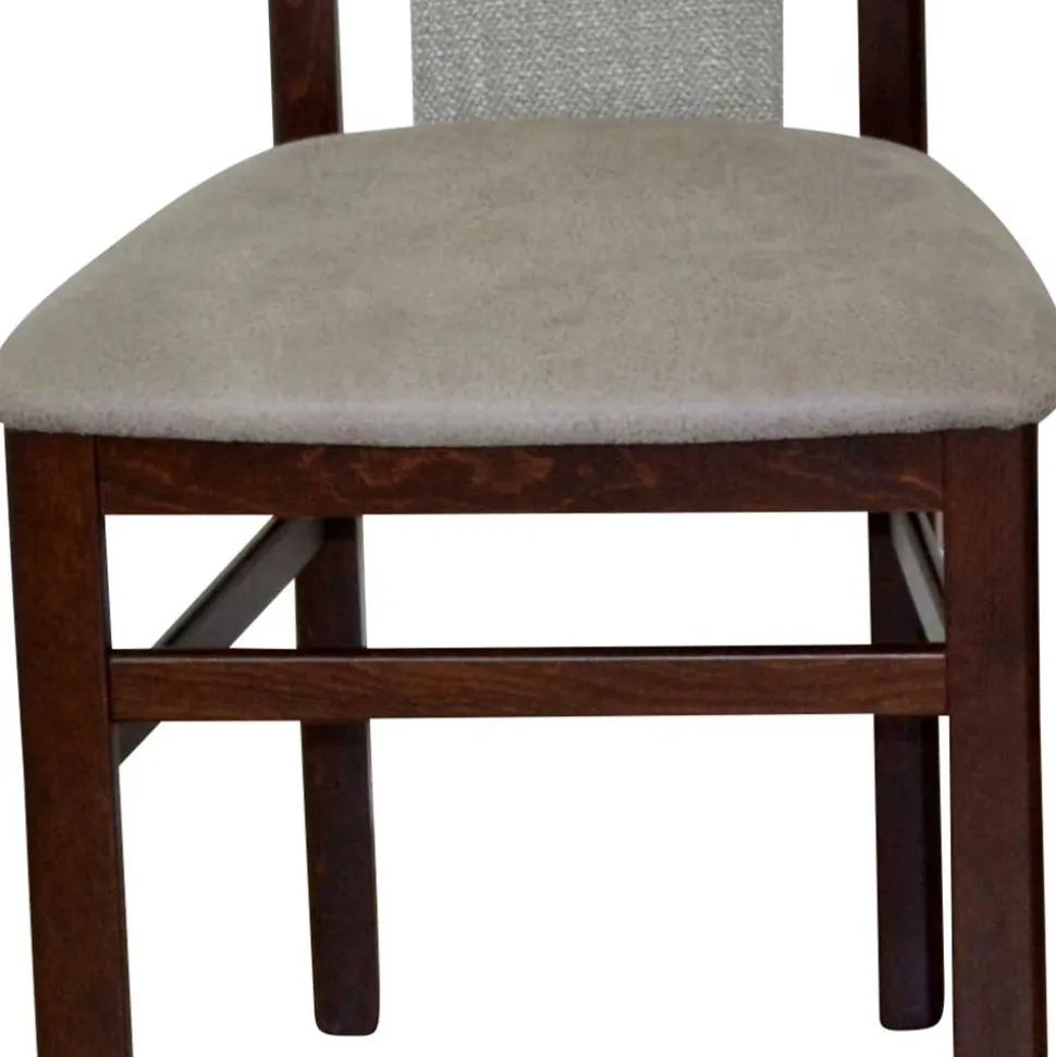 Material Mix Stühle gepolstert - Silevos (2er Set)