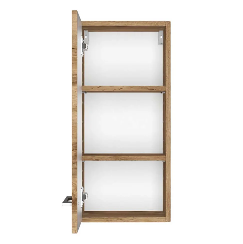 Möbel Badeinrichtung in Wildeichefarben - Lemnas (fünfteilig)