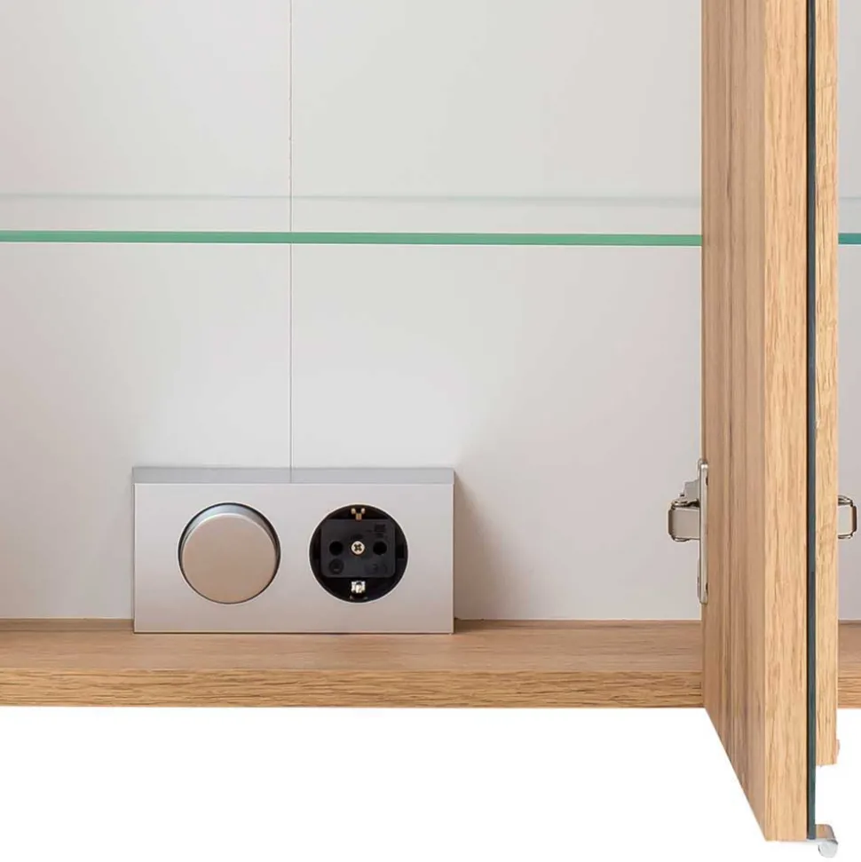 Möbel fürs Badezimmer zweifarbig - Larutta (dreiteilig)