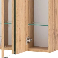 Möbel fürs Badezimmer zweifarbig - Larutta (dreiteilig)