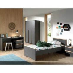 Möbel fürs Jugendzimmer Komplettset - Navlius (fünfteilig)