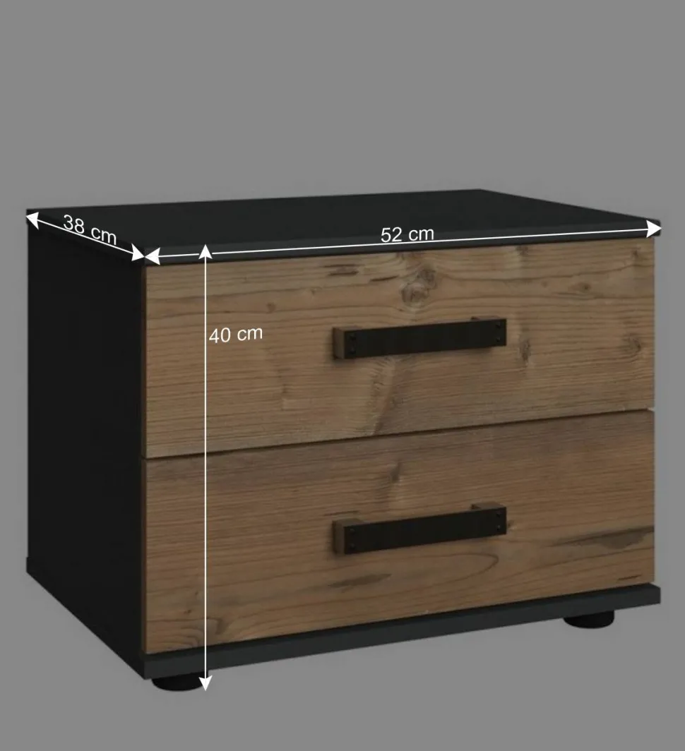 Möbel fürs Schlafzimmer Komplettset - Ardila (vierteilig)