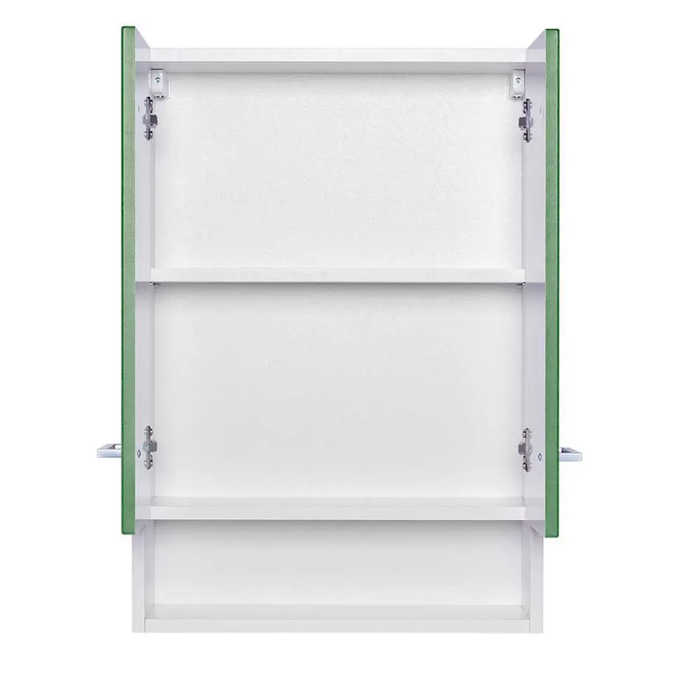 Möbel Set aus Bad Serie in Grün - Loenixa (vierteilig)