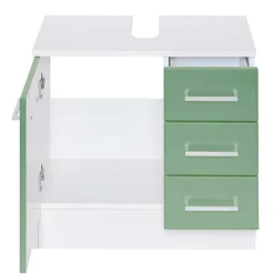 Möbelprogramm fürs Bad in Grün - Loenixa (vierteilig)