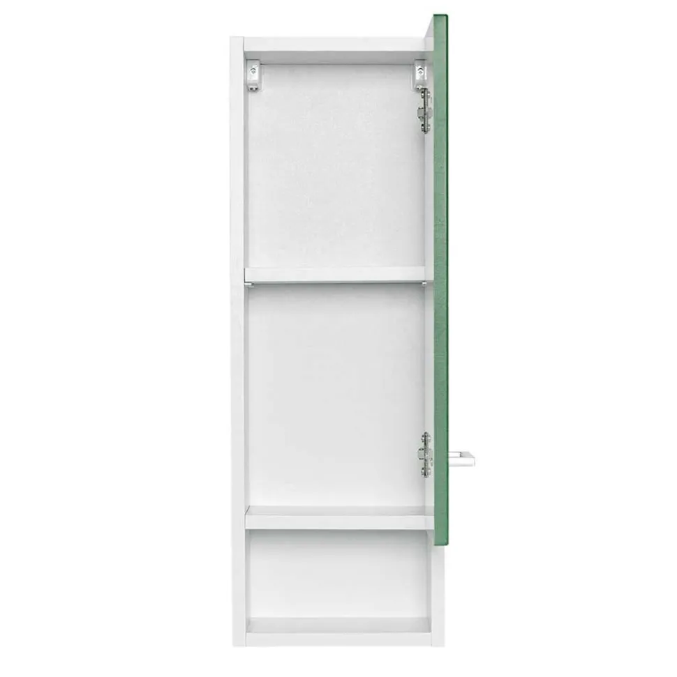 Möbelprogramm fürs Bad in Grün - Loenixa (vierteilig)