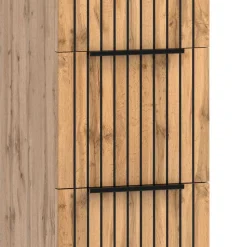 Möbelset fürs Badezimmer modern - Crystoga (fünfteilig)