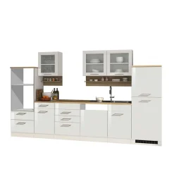 Möbel-Set Küche Schränke & Regale - Cuneo (elfteilig)
