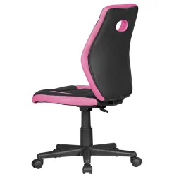 Mädchen Drehstuhl in Schwarz Pink - Ebrus