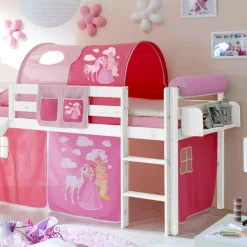 Mädchen Hochbett Standos im Prinzessin Stil