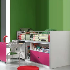 Mädchen-Hochbett Nina mit Schreibtisch