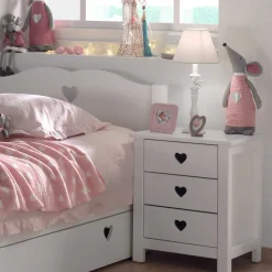 Mädchenzimmer Grandory mit Herzchen (vierteilig)