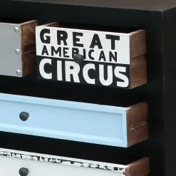 Mehrfarbige Hochkommode im Shabby Style - Mirana