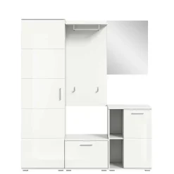 Mehrteilige Garderobenkombination in Hochglanz - Rugova I