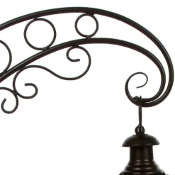 Metall Wanduhr mit großen Zahlen - Tariha