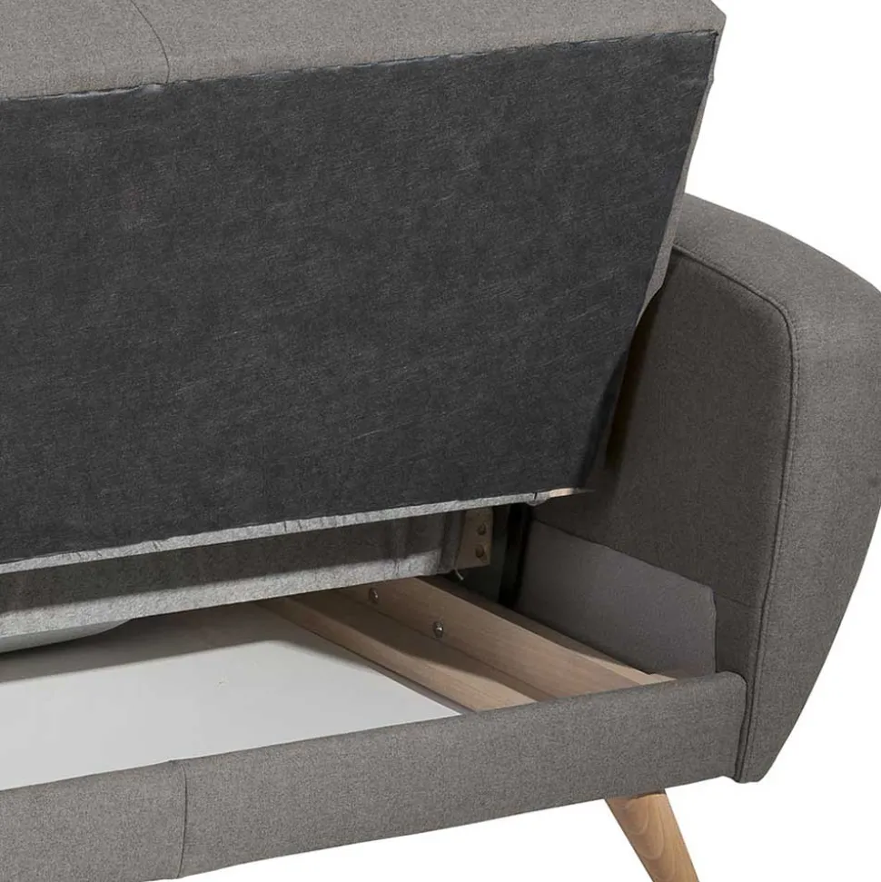 Microfaser Bettcouch mit drei Sitzplätzen - Durencas