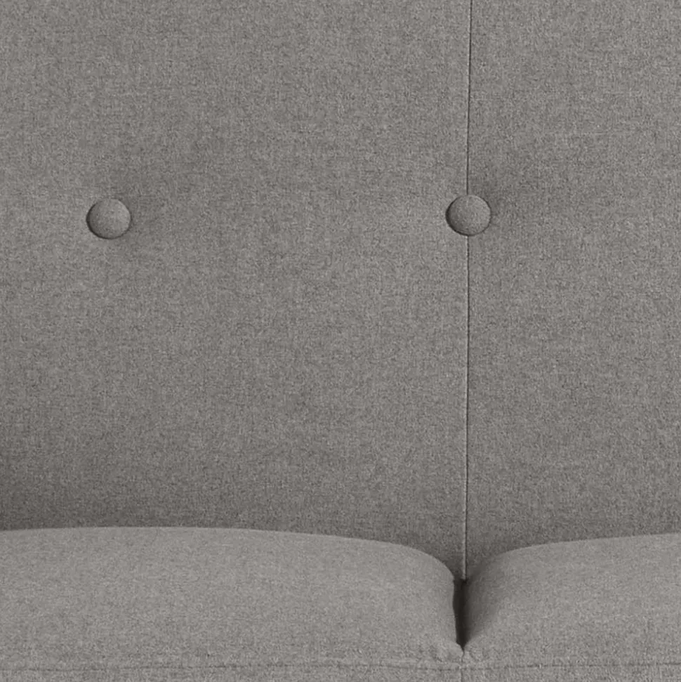 Microfaser Bettcouch mit drei Sitzplätzen - Durencas