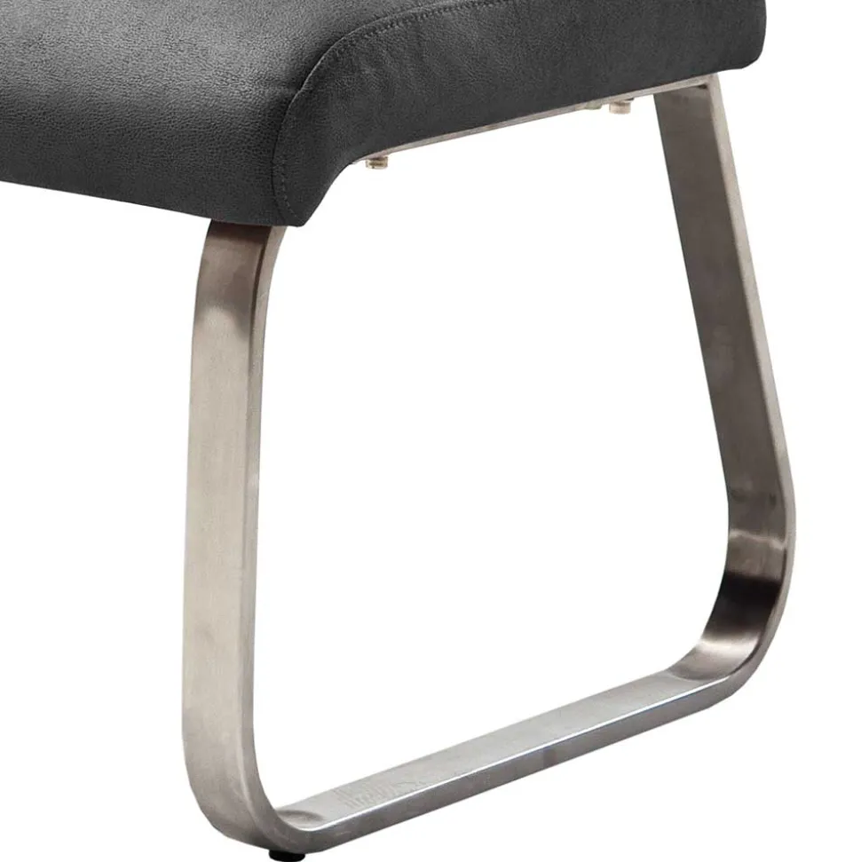 Microfaser Esszimmer Bank für drei Personen - Invedito