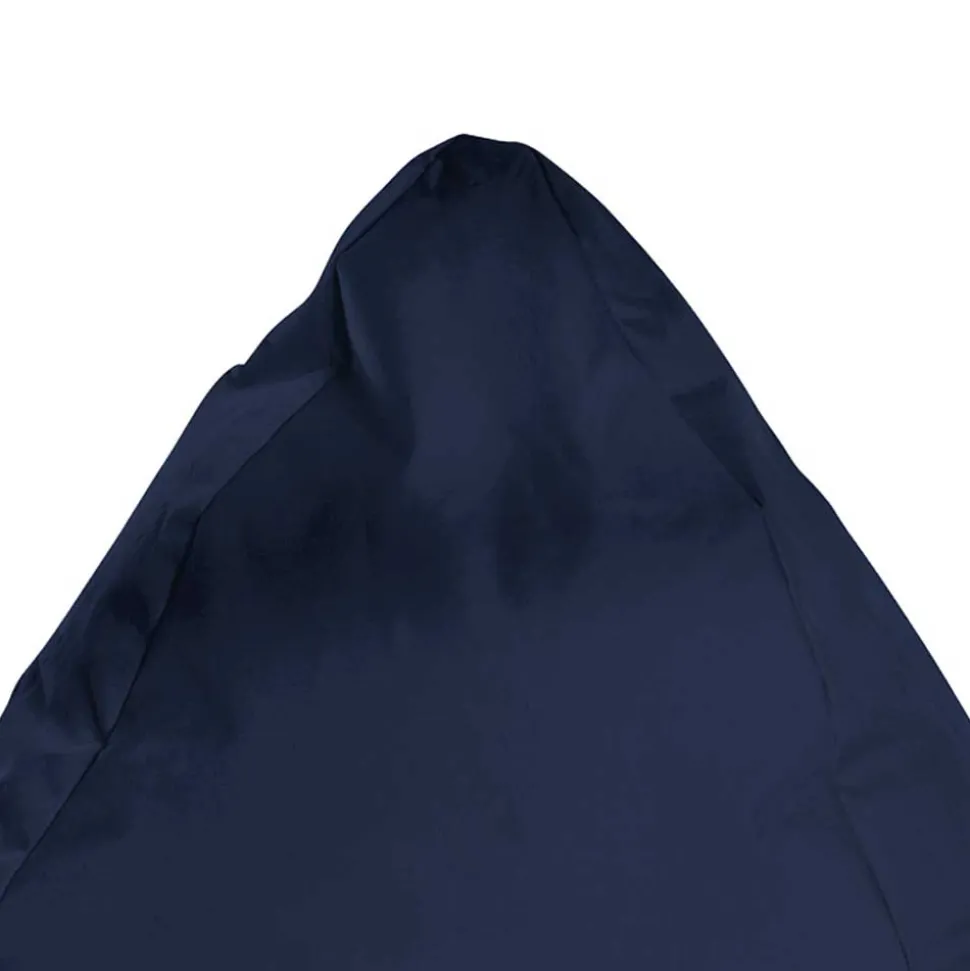 Microfaser Sitzsack Masina in Blau