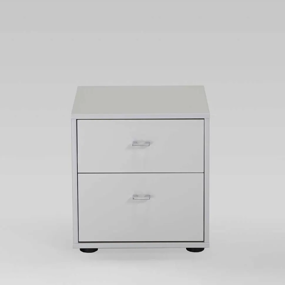 Mini Kommode Vessina in Weiß