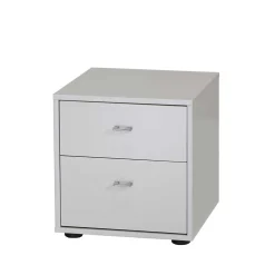 Mini Kommode Vessina in Weiß