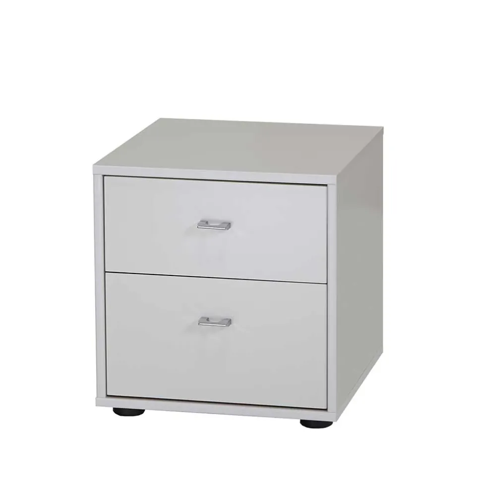 Mini Kommode Vessina in Weiß