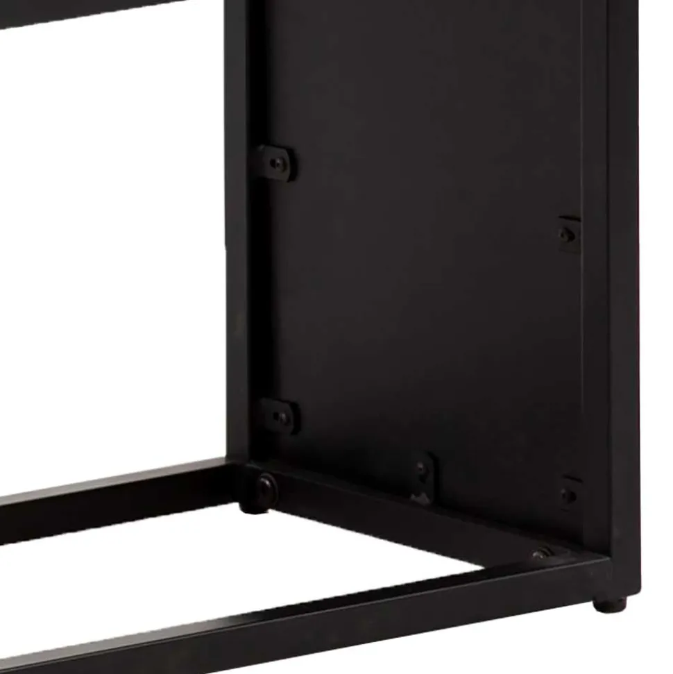 Minimalistische Bank aus Akazie Massivholz - Zyrafete