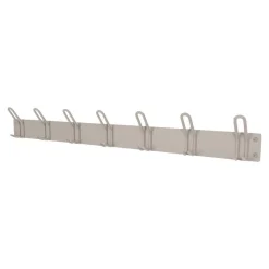 Minimalistische Hakenleiste in Taupe - Borad