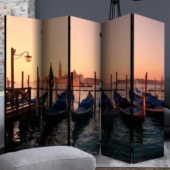 Mobiler Paravent mit Foto von Venedig - Catinalo