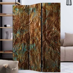 Mobiler Raumteiler faltbar mit abstraktem Motiv - Zirus
