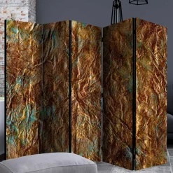 Mobiler Raumteiler faltbar mit abstraktem Motiv - Zirus