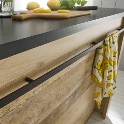 Mobiliar für Küche inklusive Tresen - Garisa (sechsteilig)