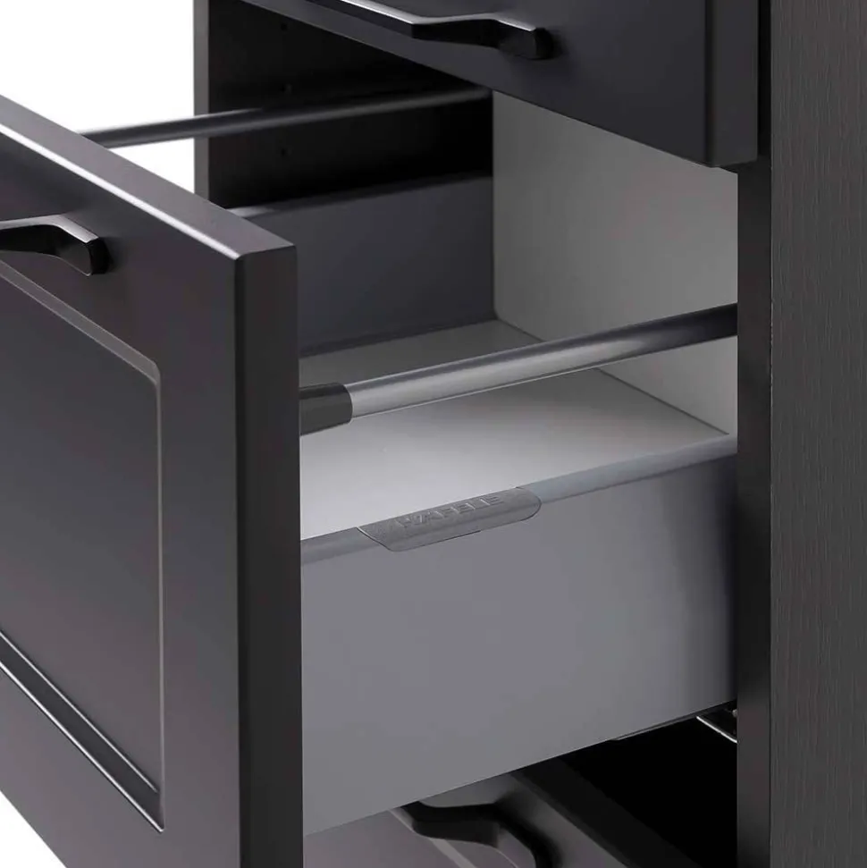 Modern Country Badeinrichtung Set - Novelya (dreiteilig)